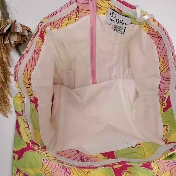 Lilly Pulitzer Pink Green Yellow Strapless Dress 6 - Picture 13 of 16